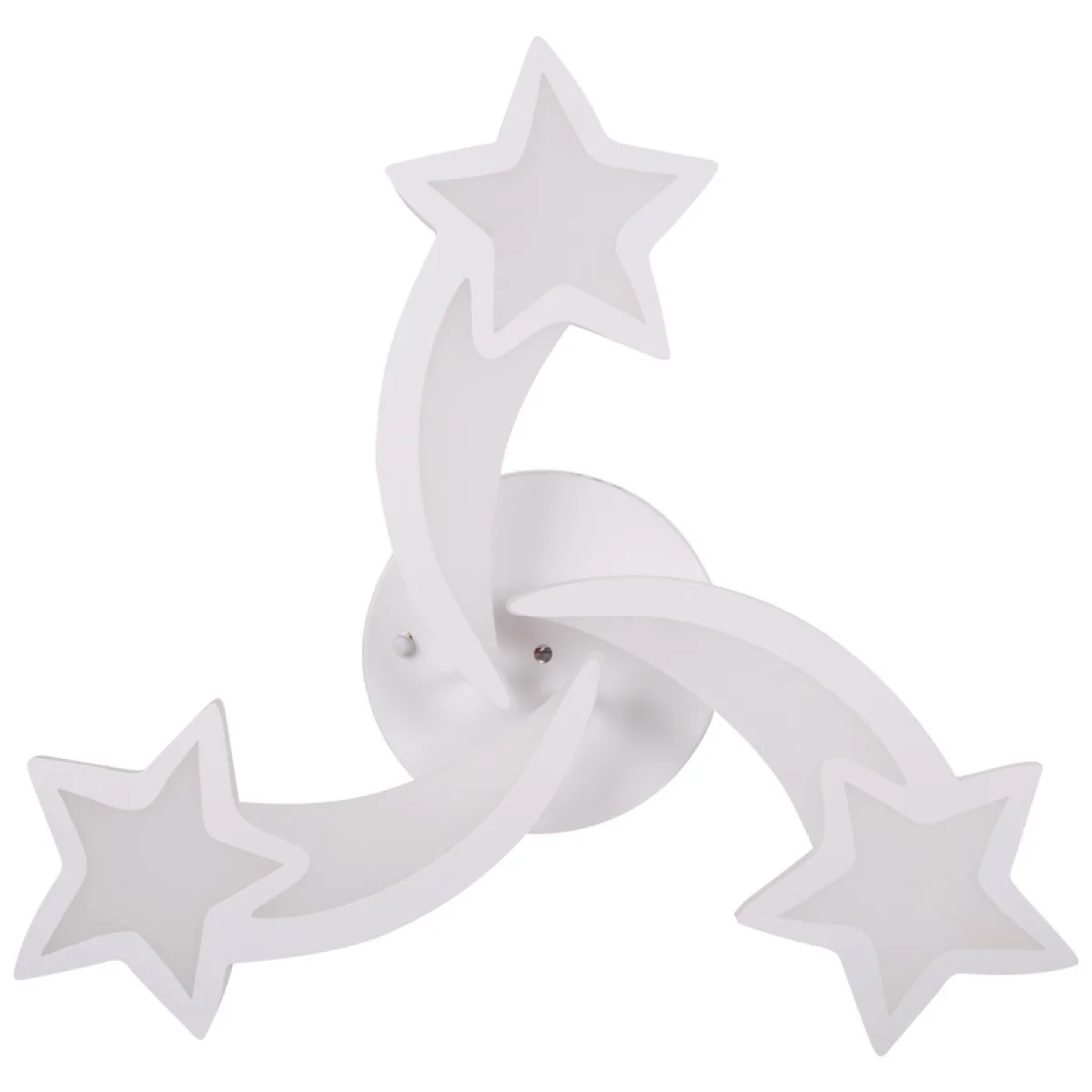 Plafoniera Star LED 52W 3CCT 52cm patrata alba cu telecomanda, Erste
