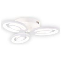 Plafoniera Petal LED 48W 3CCT 43cm telecomanda, alb Erste - detaliu