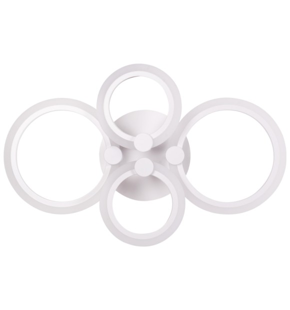 Plafoniera LED Pearl 52W 3CCT 3380lm 60x38cm cu telecomanda, alba Erste