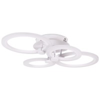 Plafoniera LED Pearl 52W 3CCT 3380lm 60x38cm cu telecomanda, alba Erste - ambalaj
