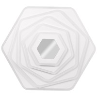Plafoniera Infinity LED 112W 3CCT telecomanda, 50x50cm alb Erste