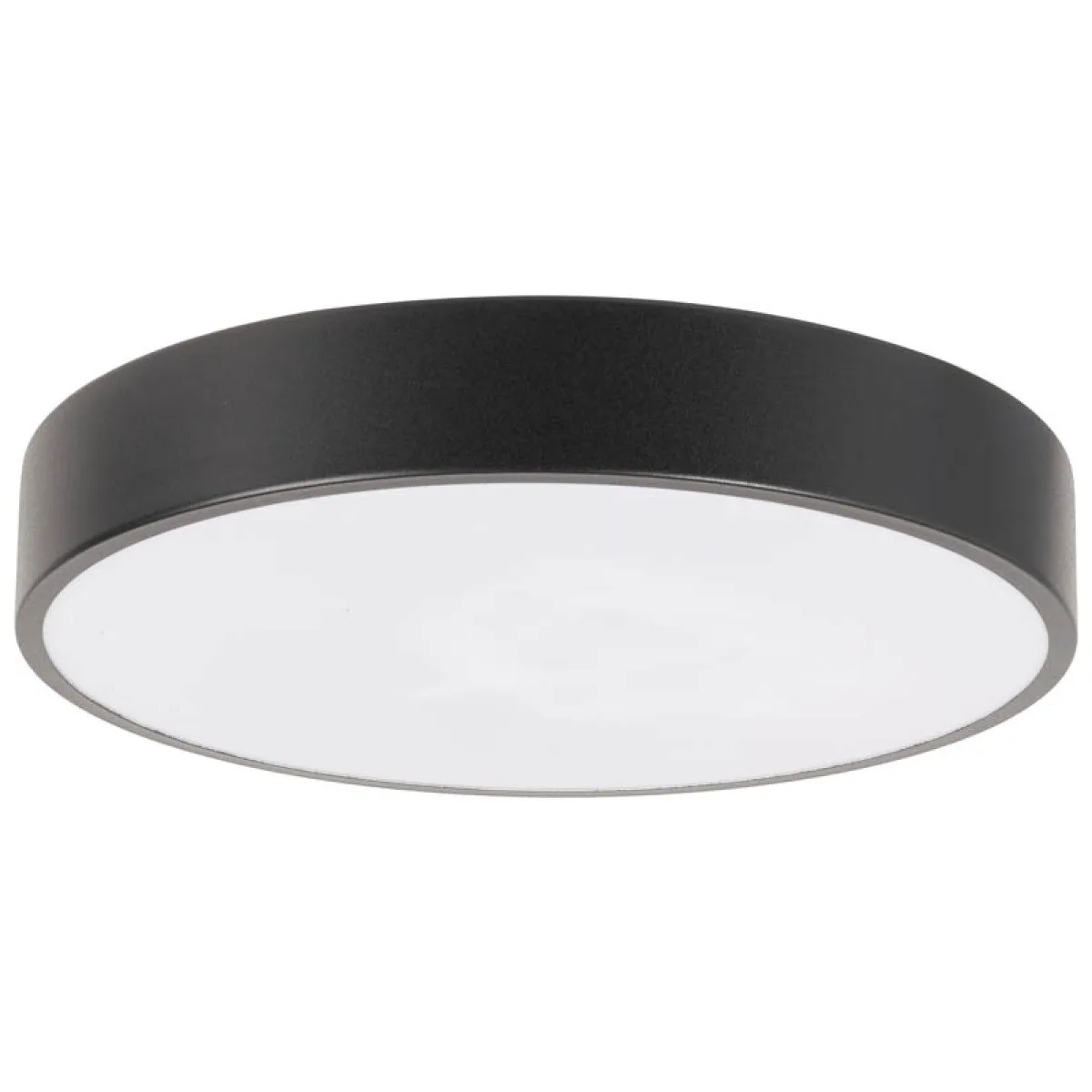 Plafoniera LED Flux Erste 18W 6000K 30cm IP20, negru