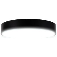 Plafoniera LED Flux 28W 2660lm 6000K, 40cm, neagra, Erste - ambalaj