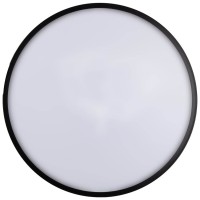 Plafoniera LED Flux 28W 2660lm 6000K, 40cm, neagra, Erste - imagine 5