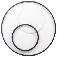 Plafoniera Isis LED 65W 3CCT 48cm IP20, neagra, Erste - ambalaj