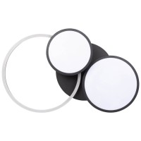 Plafoniera Sobek LED 45W 3CCT 60cm IP20, negru, Erste - imagine 5