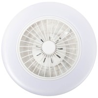 Plafoniera ventilator Breezy 48W+15W CCT 49cm alb, Erste - imagine 5