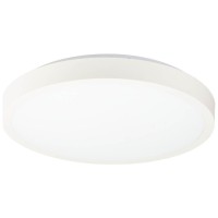 Plafoniera LED Homelight 38W 3CCT 3230lm 38cm IP20, alba - vedere laterala
