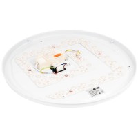 Plafoniera LED Homelight 38W 3CCT 3230lm 38cm IP20, alba - detaliu