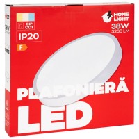 Plafoniera LED Homelight 38W 3CCT 3230lm 38cm IP20, alba - imagine 6