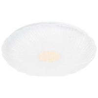 Plafoniera LED Homelight A6 22W 3CCT 2300lm 38cm alb, rotunda - vedere laterala