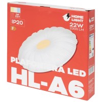 Plafoniera LED Homelight A6 22W 3CCT 2300lm 38cm alb, rotunda - imagine 5