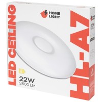 Plafoniera LED Homelight A7 22W 3CCT 2600lm 40cm, alb - ambalaj