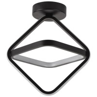 Plafoniera Sona LED 33W 3CCT 1980lm IP20, negru, Erste