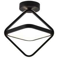 Plafoniera Sona LED 33W 3CCT 1980lm IP20, negru, Erste - vedere laterala