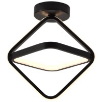 Plafoniera Sona LED 33W 3CCT 1980lm IP20, negru, Erste - detaliu
