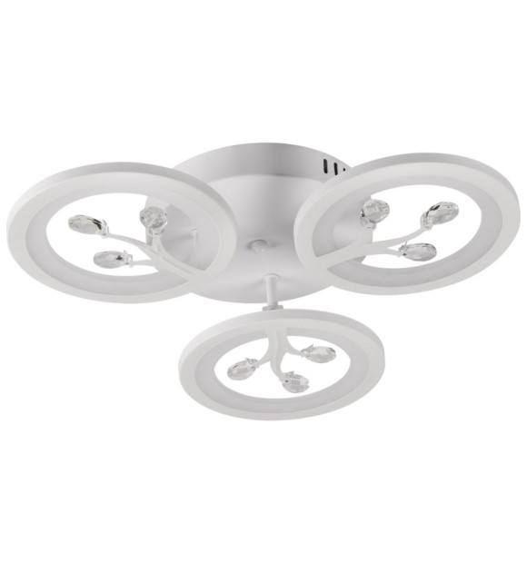 Plafoniera LED Tress 50W 3CCT 4250lm 45cm patrata, alb, Erste