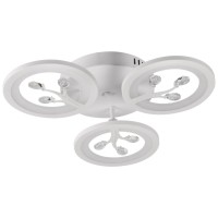 Plafoniera LED Tress 50W 3CCT 4250lm 45cm patrata, alb, Erste