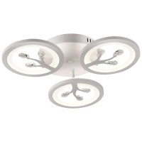 Plafoniera LED Tress 50W 3CCT 4250lm 45cm patrata, alb, Erste - vedere laterala