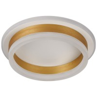 Plafoniera Auro LED 35W 3CCT 2900lm IP20, 24cm, auriu, Erste