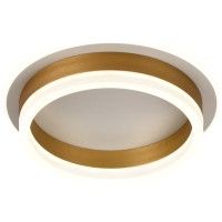 Plafoniera Auro LED 35W 3CCT 2900lm IP20, 24cm, auriu, Erste - vedere laterala