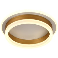 Plafoniera Auro LED 35W 3CCT 2900lm IP20, 24cm, auriu, Erste - ambalaj