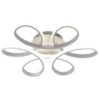 Plafoniera Nevox LED 70W CCT 6900lm 50x50cm alb, Erste - vedere laterala
