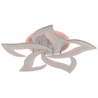Plafoniera Fleur LED 95W CCT 8360lm IP20, alb, Erste - vedere laterala