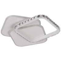 Plafoniera LED Lumix 45W CCT 4450lm IP20, 30x24cm, alb, Erste