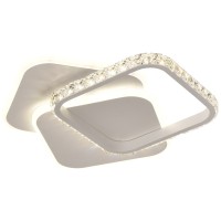 Plafoniera LED Lumix 45W CCT 4450lm IP20, 30x24cm, alb, Erste - vedere laterala