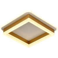 Plafoniera LED Zino 40W 3CCT 3920lm 24cm IP20, auriu, Erste - detaliu