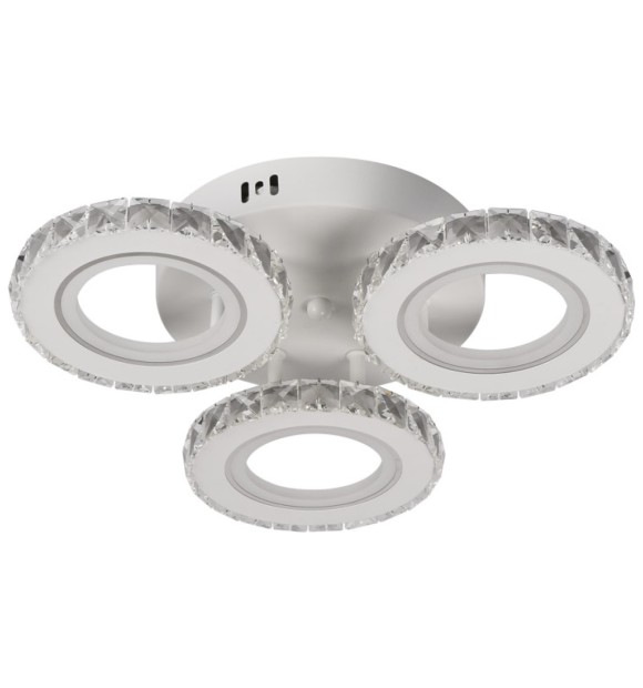 Plafoniera LED Myra 55W 3CCT 4235lm 38cm IP20, alb, Erste