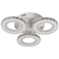 Plafoniera LED Myra 55W 3CCT 4235lm 38cm IP20, alb, Erste