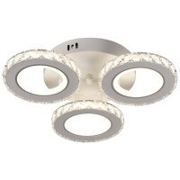 Plafoniera LED Myra 55W 3CCT 4235lm 38cm IP20, alb, Erste - vedere laterala