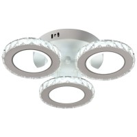 Plafoniera LED Myra 55W 3CCT 4235lm 38cm IP20, alb, Erste - detaliu