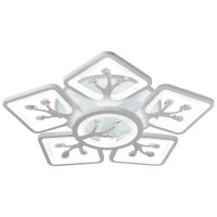 Plafoniera Trees LED 88W 3CCT 4400lm patrat 57cm alb Erste - ambalaj