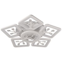 Plafoniera Trees LED 88W 3CCT 4400lm patrat 57cm alb Erste - imagine 6
