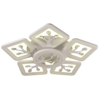 Plafoniera Trees LED 88W 3CCT 4400lm patrat 57cm alb Erste - imagine 10