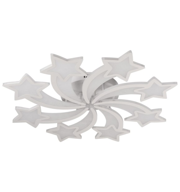 Plafoniera Star LED 145W CCT 11600lm 76x76cm patrat alb Erste