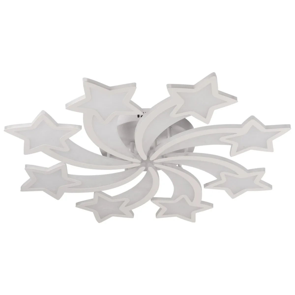 Plafoniera Star LED 145W CCT 11600lm 76x76cm patrat alb Erste