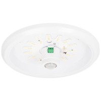 Plafoniera LED Erste 15W cu senzor 360°, 3CCT, IP40, alb - imagine 5