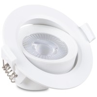 Spot LED Rotund 5W 6500K, 75x45mm, lumina alb rece, Erste