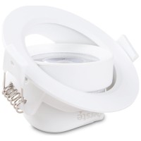 Spot LED Rotund 5W 6500K, 75x45mm, lumina alb rece, Erste - vedere laterala
