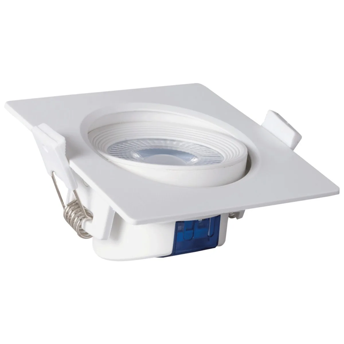 Spot LED Optimus Patrat 5W 2700K alb cald, lumina ambientala