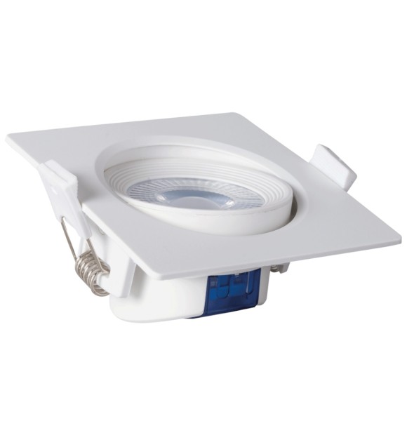 Spot LED Patrat 5W 4000K, 75x45mm, alb neutru, Erste