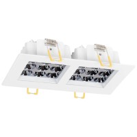 Spot LED patrat Roma SQ DB 9 24W 4000K alb Metsan - ambalaj