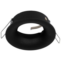 Rama spot Sumota rotund GU10 70mm, negru, Metsan - detaliu