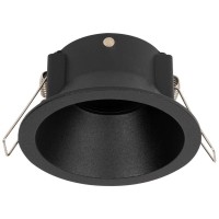 Rama spot Versa GU10 94x92mm patrata, negru mat, Metsan