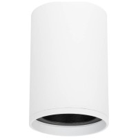Rama spot aplicat Verba GU10 IP20 alb+negru, Metsan