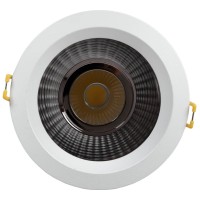 Downlight LED rotund Reflecto 20W 4000K, negru, Metsan - ambalaj